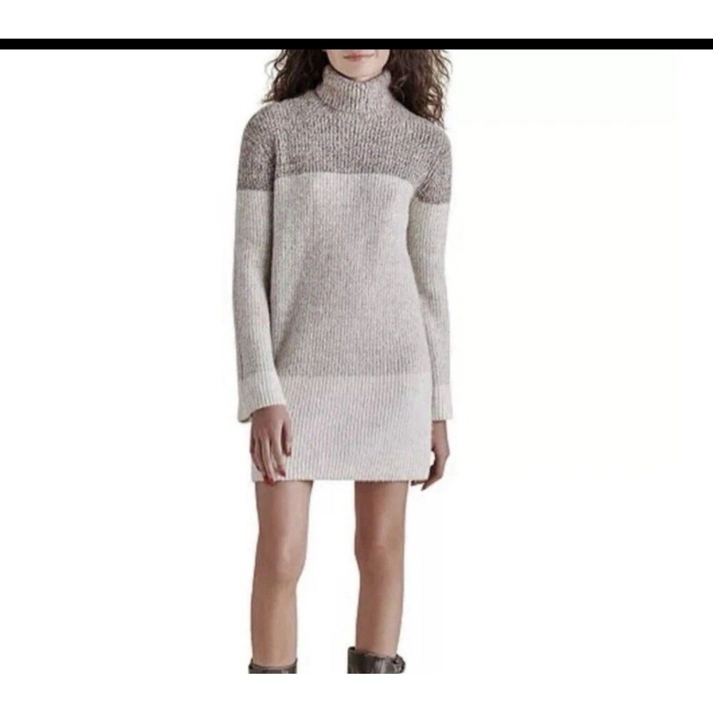 STEVE MADDEN | NWT Women's Meghan Turtle-Neck Sweater Dress Soft Size Large